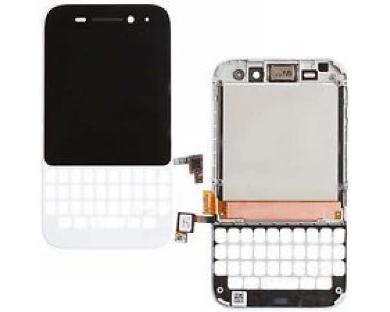 Blackberry Q5 LCD with Digitizer White
